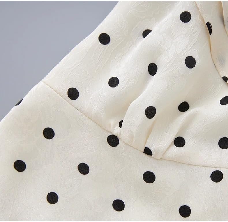 AHEHSAAO Summer Women's Dress Short Sleeve Print Ruffle Slim Fit Retro Maxi Dress - Image 8