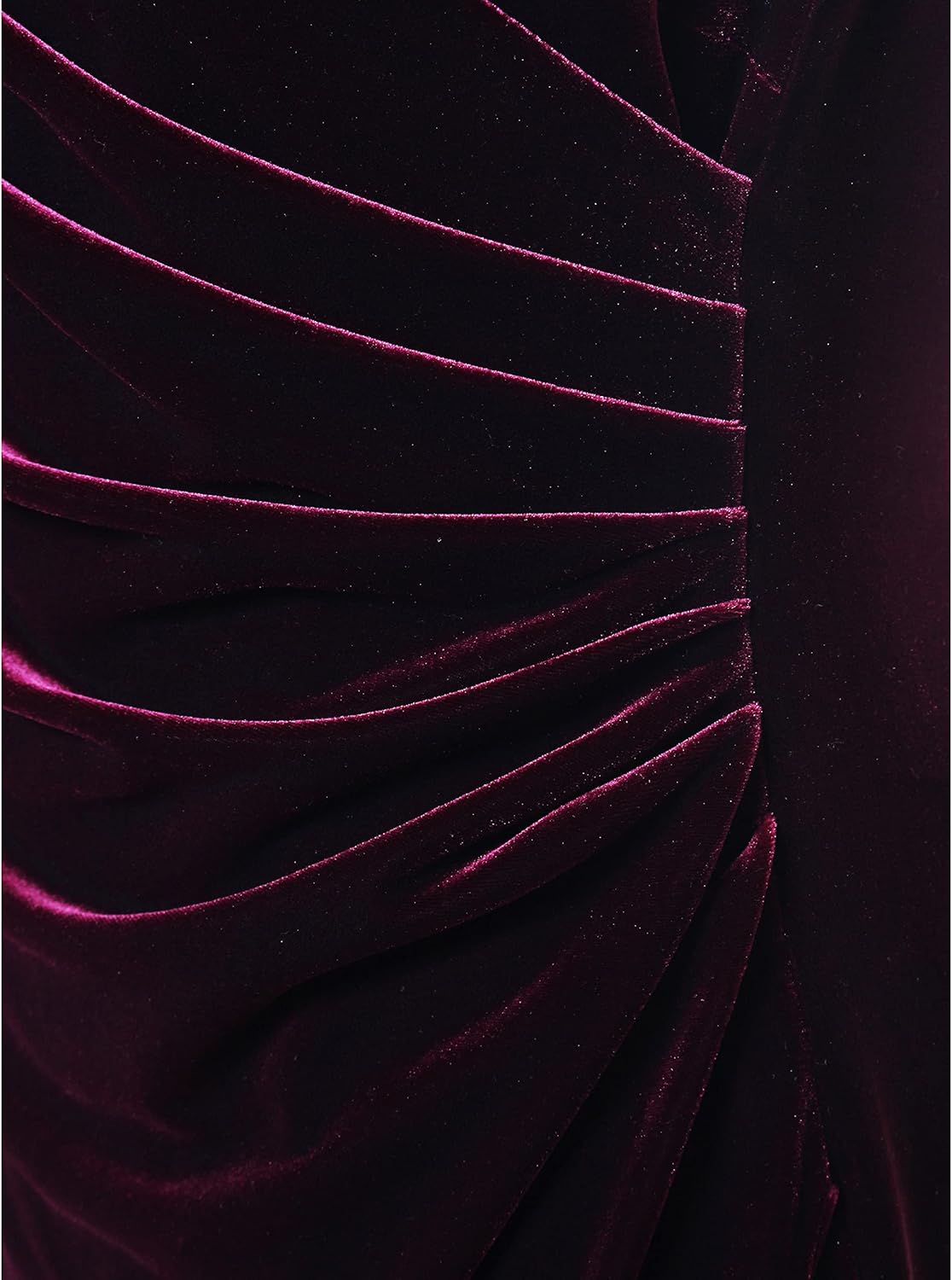 Alex Evenings Women's Plus Size Long Velvet Dress - Image 3