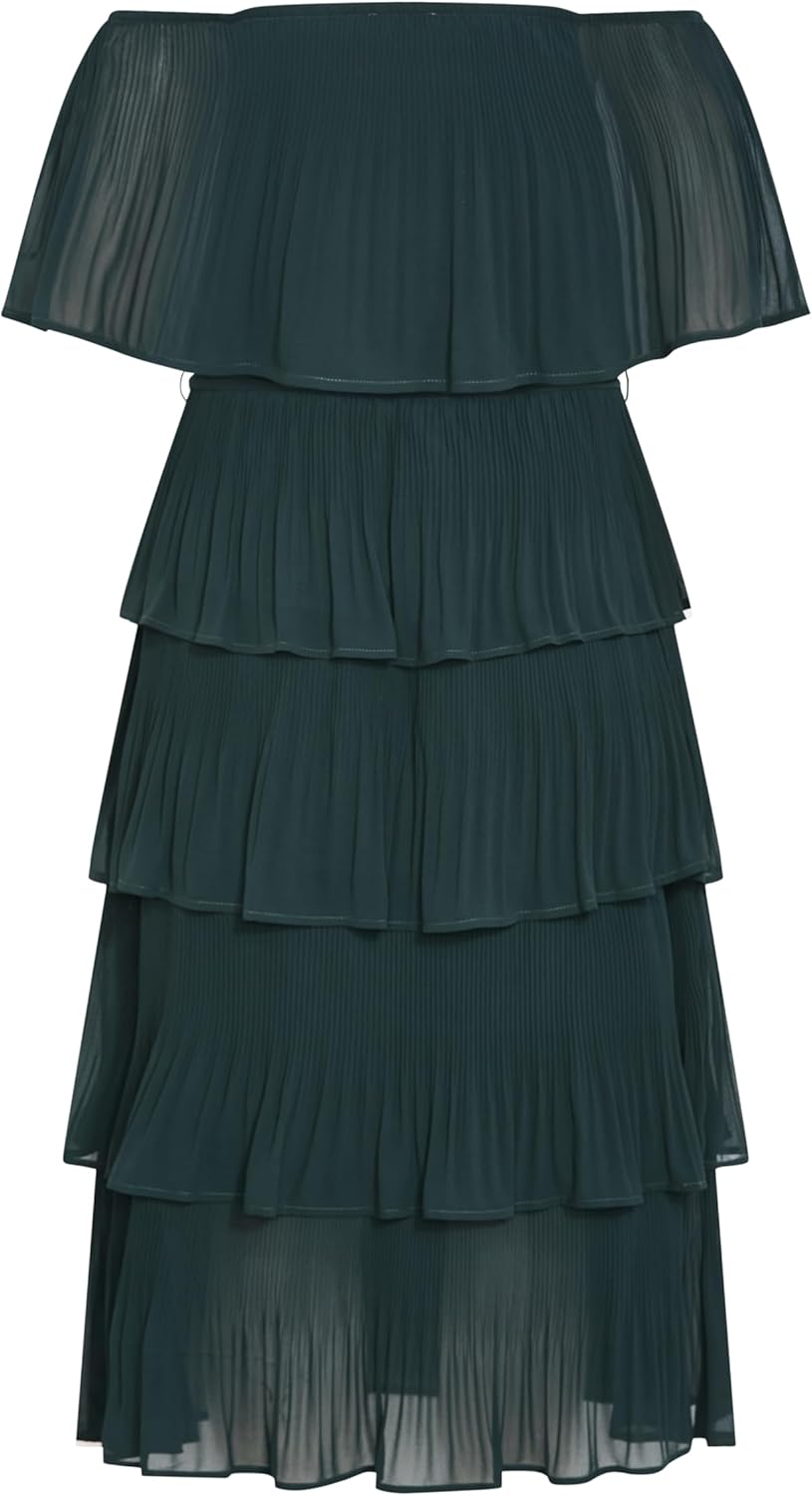 City Chic Women's Dress-Night Garden - Image 5