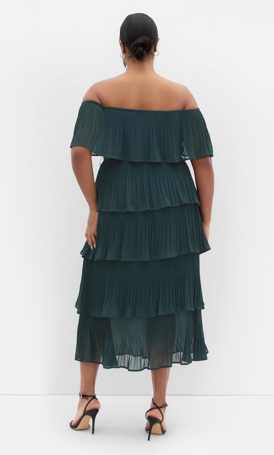 City Chic Women's Dress-Night Garden - Image 2