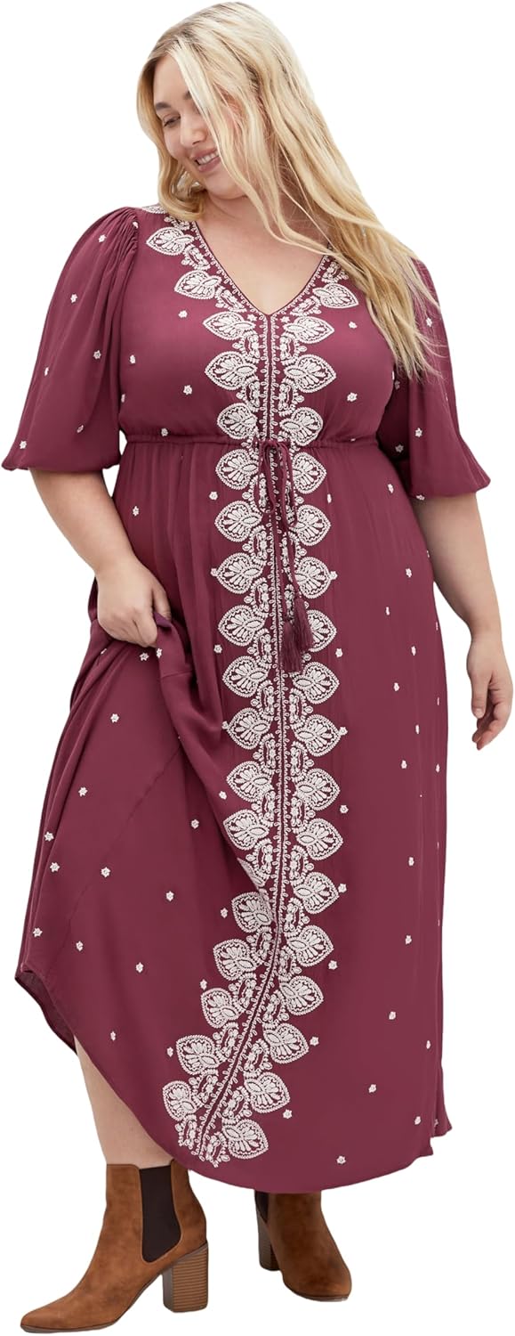 City Chic Women's Dress-Ulla Embroidered - Image 7