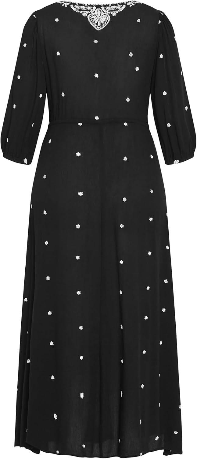 City Chic Women's Dress-Ulla Embroidered - Image 5