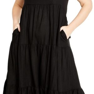City Chic Women's Livvy Maxi Dress