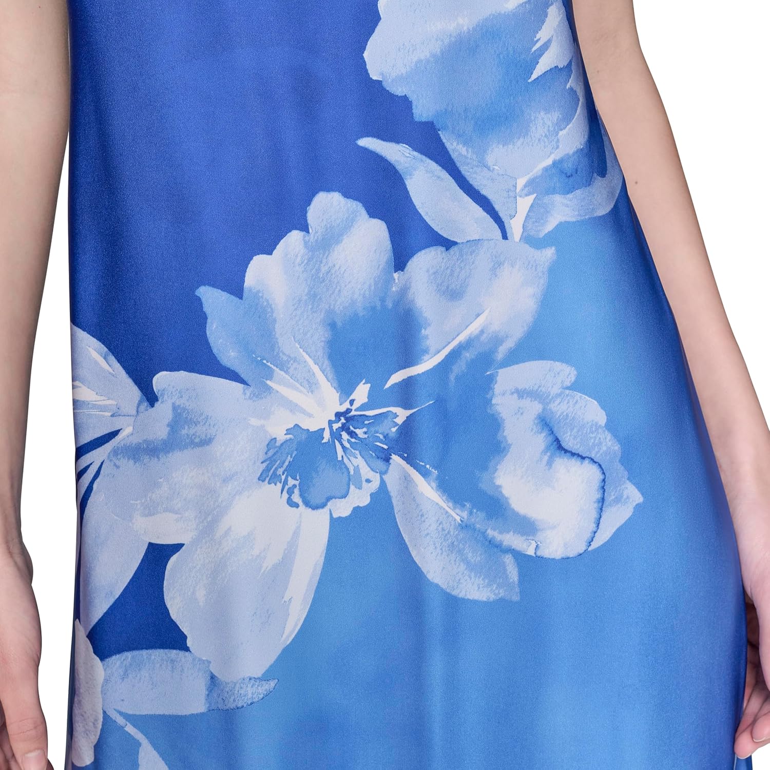 KARL LAGERFELD Women's Sleeveless Halter Neck Maxi Dress - Image 6