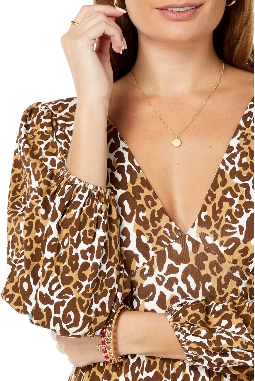 Lilly Pulitzer Ivette 3\/4 Sleeve Maxi Dress - Image 3