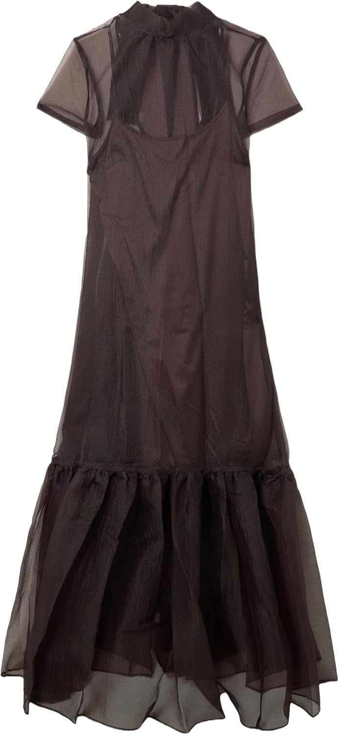 STAUD Women's Calluna Floor Length Maxi Dress